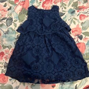 Crazy 8 Navy Blue Dress Size 18-24 months